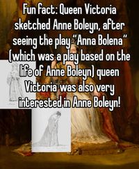 She did not like Elizabeth I though…#anneboleyn #queenvictoria #history #whisper #girlblogger #justgirlythings