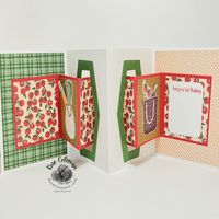 Interlocking Accordion Fun Fold Friday card! - Rose Coleman