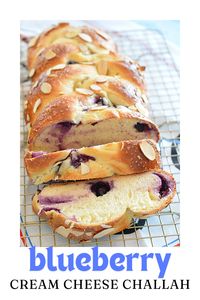 Blueberries and cream cheese add an extra bit of color and sweetness to this classic braided loaf. Perfect for breakfast or brunch.