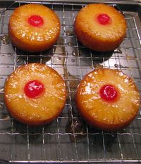 Big Mama's Home Kitchen: Mini Pineapple Upside Down Cakes