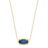 Check out the deal on Kendra Scott Elisa Gold Pendant Necklace in Navy Cat's Eye at Precious Accents, Ltd.