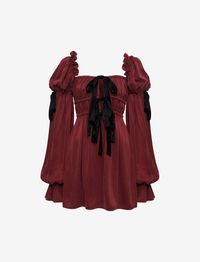 Macbeth Mini Dress | Burgundy – Rumored