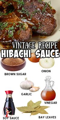 Unlock the secret to restaurant-quality hibachi at home with this easy, vintage hibachi sauce recipe! Perfect for chicken, beef, seafood, and veggies, this sauce is a game-changer for your meals. Super quick to make and packed with umami, it's about to become your family secret. Follow for more great recipes🍴✨