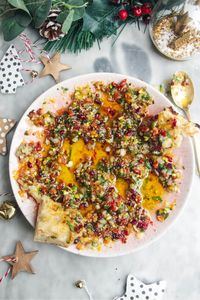 Loaded Bread Dipping Oil (Festive Version)