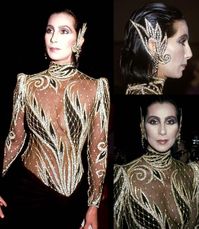 Cher in Bob Mackie - Met Gala 1985 "Royal India"