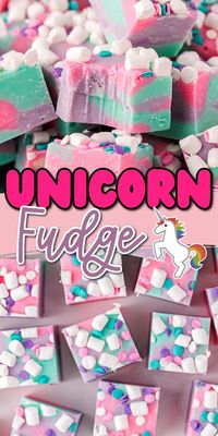 Unicorn Fudge