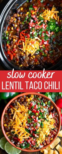 Transform your taco night with a hearty twist by trying these Slow Cooker Lentil Chili Tacos. Perfect for busy days, this recipe combines the rich, comforting flavors of chili with the convenience of a slow cooker. Packed with protein-rich lentils and a blend of spices, these tacos are both satisfying and nutritious. Whether you're feeding a crowd or meal prepping for the week, these tacos are sure to become a family favorite. Serve them with your favorite toppings for a delicious and wholesome meal that everyone will love.