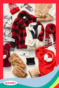 Plush sherpa, snuggly fleece, punchy plaid, festive fair isle – aka all the crazy-good gifts they *actually* want! (And maybe a little something for you, too.)