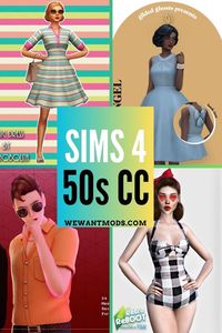 Transform your game into a retro paradise with this roundup of sims 4 50s CC. Explore vintage fashion and decor for a nostalgic trip back to the 1950s.