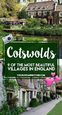 13 Beautiful Cotswolds Villages You Need To See via @marievallieres