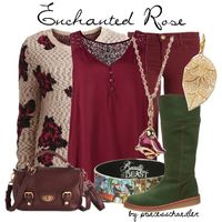 "Enchanted Rose" by princesschandler on Polyvore