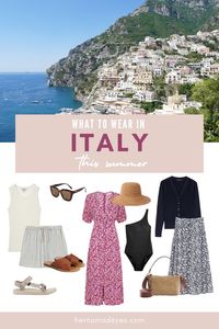 What To Wear in Italy this summer | Summer Vacation Outfits | Travel Fashion | Travel Style | Her Nomad Eyes