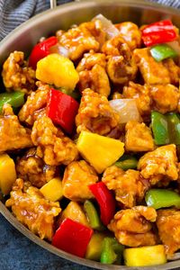 Sweet and Sour Chicken Recipe | Chinese Food Copycat Recipe | Chicken with Pineapple #chicken #chinesefood #pineapple #stirfry #takeout #dinner #dinneratthezoo