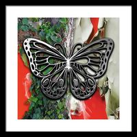 Butterfly Framed Print featuring the mixed media Butterfly Collection 3 by Marvin Blaine