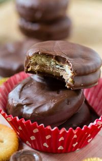 Rolo Stuffed Ritz Crackers - Spicy Southern Kitchen