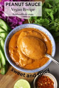 Sweet and spicy peanut sauce recipe