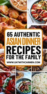 Discover the best of Asian cuisine with 65 Easy Asian Recipes you need to try! These dishes are packed with bold flavors and use simple ingredients that make cooking a breeze. Whether you're craving noodles, rice dishes, or stir-fries, these recipes will satisfy your cravings. Save this pin and bring the delicious flavors of Asian recipes to your kitchen!