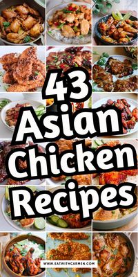 Looking for Asian-inspired chicken recipes that everyone will love? This collection of 40 recipes brings bold flavors, healthy ingredients, and easy prep to your table. From stir-fry to air-fried chicken dishes, these are perfect for quick dinners, meal prep, or family feasts. Save this pin for flavorful meals that cater to every craving!