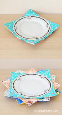 Microwave Dinner Plate Cozy: Easy Tutorial | Crafty For Home