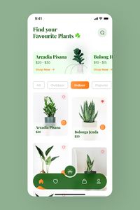 Experience the ultimate plant shopping experience with our ecommerce app design! 🌿📱 Browse and discover the perfect plant from the comfort of your own home with user-friendly and intuitive interface. 🛍️🌿