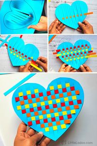 Get crafty with your little ones! This Paper Weaving Heart Craft for Kids is a fun and easy project that promotes creativity and fine motor skills. Follow our simple tutorial to create adorable woven hearts perfect for Valentine's Day or any occasion! Download Free Printable