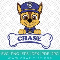 Chase Paw Patrol Svg , Chase Paw Patrol Svg Cut File , Chase Paw Patrol Svg Great for Sublimation or Cricut or Stickers 2021