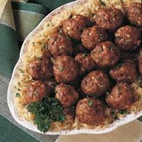 German Meatballs                                                                ** Looks like an interesting meal.