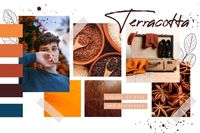 Collage de animo de terracota vector gra... | Free Vector #Freepik #freevector #diseno #collage #decoracion #creativo