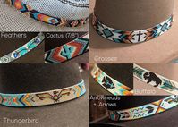 Custom Beaded Hatband Made to Order - Etsy