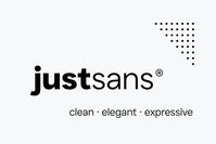 - GROTESK FONT

JUST Sans is a highly versatile typeface with endearing, modernist warmth, geometric legibility, and a distinctive friendly bite.


Designed as a professional modern geometric sans serif, JUST Sans is both serious and friendly, neutral but warmly expressive, technical but not overt, and familiar but unique enough to stand on its own.

With open-airy characters and a generous width, JUST Sans has an elegant contemporary feel, with sharp angled terminals that give it grip and make it so expressively endearing.