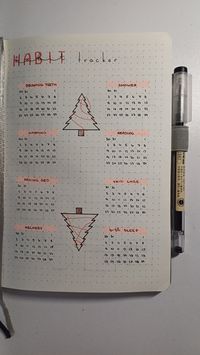 Year 2024 December Habit Tracker