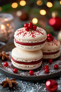 Indulge in the festive spirit with our delicious Christmas macarons. Explore a variety of flavors and discover the perfect Christmas macaron recipe to add charm to your holiday celebrations. Impress your guests with these delightful treats that are sure to bring joy and sweetness to your home this holiday season.