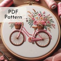 This is a digital PDF embroidery pattern for the amazing hand embroidery design, allowing you to recreate it in your unique style. This PDF file is formatted for easy printing, with the pattern scaled perfectly for 3", 4", 5", 6", 7", and 8" embroidery hoops. Simply download, print the desired size, cut out the circle, and transfer the design onto your fabric. Then, let your creativity flourish as you embroider! You're free to print and use this design as many times as you like, ideal for DIY pr