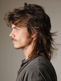 For those who love a retro vibe, the mullet-inspired wolf cut is a bold choice that combines the best of both worlds. This style features shorter layers on top and longer, flowing locks at the back, creating a striking contrast. Perfect for parties and edgy fashion events, this cut suits square and rectangular faces, complementing blue or green eyes.