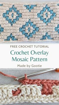 Looking to learn the Crochet Mosaic technique? This mosaic crochet blanket pattern is much easier than it looks, and will create a beautiful crochet mosaic blanket. The pattern comes with written instructions, photo tutorial, and a chart.