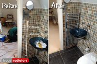 Before - After Small Towel Rail Space