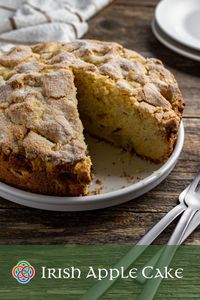 Traditional Irish apple cake | Irish American Mom