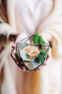 ♡ Just look at this sweetie! :) Small geometric terrarium Icosahedron contains lightness, beauty, laconism and the perfect lines. Make it an active participant of your Important Day, as it is perfectly suitable for use as a box for wedding rings. You may put inside beautiful flowers, soft silk, sand, immortelles, moss, shells, or even leave it empty – and here you have a wonderful rings box in the spirit of your Wedding ceremony! (or may be a decoration of your wedding table?!) Or you may use...