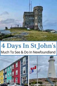 4 Days In St John's Newfoundland