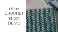 Cast-On Crochet