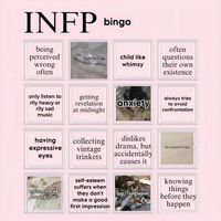 #infp #bingo #mbti