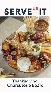 Looking to impress your friends & family this Friendsgiving & Thanksgiving? This Thanksgiving-themed Charcuterie Board will make you the talk of the town! With a homemade bread cornucopia anchoring the charcuterie board, you'll want to try this festive recipe for your holiday party.