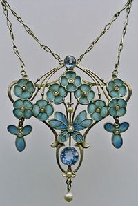 art nouveau jewelry | ART NOUVEAU | Forget Me Nots