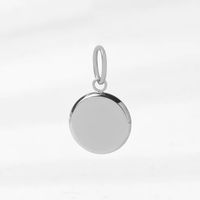 Round Inscription Pendant– Think Goodness