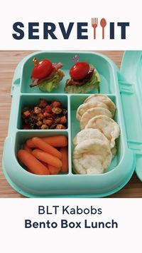 Let's make some lunch for your kids! Looking for some school lunch inspiration? QVC Host, Ali Carr has your school lunches covered. In this episode of Serve It, Ali is sharing how to create a bento box lunch for your kids featuring a delicious BLT Kabob recipe.