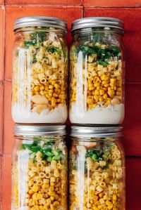 With a delicious pairing of pasta and butter beans, this Mexican street corn pasta salad is the ideal meal prep, high-protein lunch. 