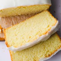 Vegan Pound Cake with Lemon