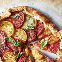 Tomato & Goat Cheese Crostata - Barefoot Contessa