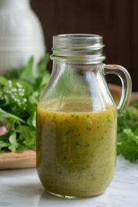 This simple Garlic Mustard Vinaigrette packs a serious flavor punch. And it only takes a few minutes and a handful of basic ingredients.