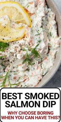 Dive into the Best Smoked Salmon Dip, a creamy, flavorful blend perfect for any gathering! This dip combines rich smoked salmon with a smooth, savory base, ideal for pairing with crackers or veggies.